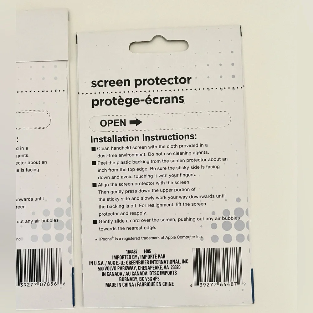 Clear Screen Protector Pack for iPhone 5 / 5S / 5C - Pack of 4 - Picture 6 of 7